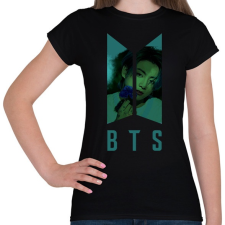 PRINTFASHION bts-Jungkook - Női póló - Fekete női póló
