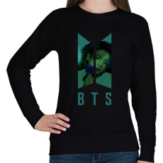 PRINTFASHION bts-Jungkook - Női pulóver - Fekete