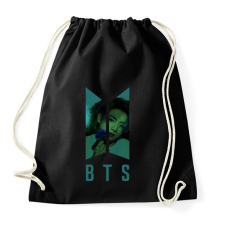 PRINTFASHION bts-Jungkook - Sportzsák, Tornazsák - Fekete tornazsák