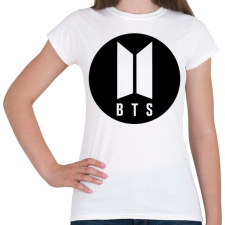 PRINTFASHION BTS - Női póló - Fehér női póló