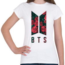 PRINTFASHION BTS - Női póló - Fehér női póló