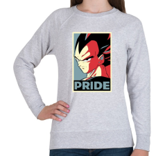 PRINTFASHION Büszke Vegita - Női pulóver - Sport szürke női pulóver, kardigán