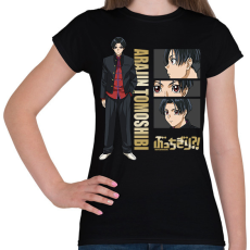 PRINTFASHION Bucchigiri?! - Araji Tomobishi - Női póló - Fekete