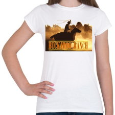 PRINTFASHION buckaroo - Női póló - Fehér női póló