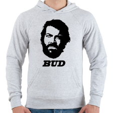 PRINTFASHION Bud Spencer - Férfi kapucnis pulóver - Sport szürke férfi pulóver, kardigán