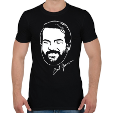 PRINTFASHION Bud Spencer - Férfi póló - Fekete férfi póló
