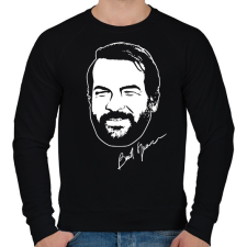 PRINTFASHION Bud Spencer - Férfi pulóver - Fekete női pulóver, kardigán