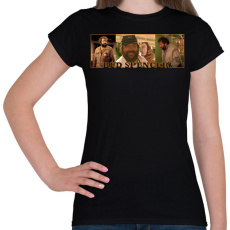 PRINTFASHION Bud Spencer  - Női póló - Fekete