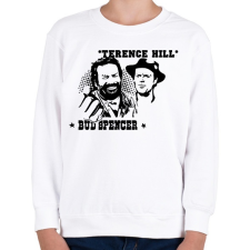 PRINTFASHION Bud Spencer Terence Hill - Gyerek pulóver - Fehér gyerek pulóver, kardigán