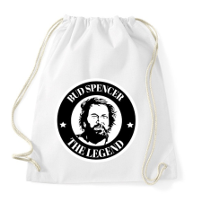 PRINTFASHION Bud spencer the legend - Sportzsák, Tornazsák - Fehér tornazsák