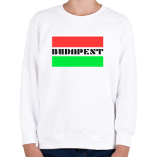 PRINTFASHION BUDAPEST - Gyerek pulóver - Fehér gyerek pulóver, kardigán