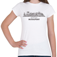 PRINTFASHION Budapest Hungary - Női póló - Fehér női póló