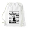 PRINTFASHION Budapest  - Sportzsák, Tornazsák - Fehér