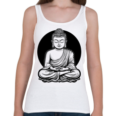 PRINTFASHION buddha - Női atléta - Fehér