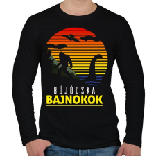 PRINTFASHION Bújócska bajnokok - Férfi hosszú ujjú póló - Fekete férfi póló