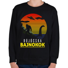 PRINTFASHION Bújócska bajnokok - Gyerek pulóver - Fekete