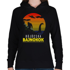 PRINTFASHION Bújócska bajnokok - Női kapucnis pulóver - Fekete női pulóver, kardigán