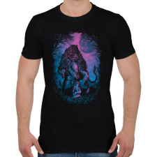 PRINTFASHION Bújócska - Férfi póló - Fekete férfi póló