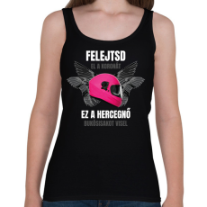 PRINTFASHION Bukósisakot visel - Női atléta - Fekete