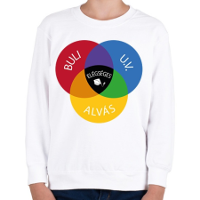 PRINTFASHION Buli, U.V., Alvás - Elégséges - Gyerek pulóver - Fehér gyerek pulóver, kardigán