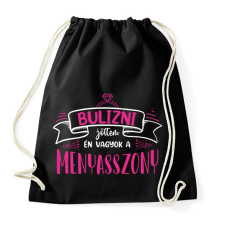 PRINTFASHION Bulizni jöttem - Menyasszony (white) - Sportzsák, Tornazsák - Fekete tornazsák