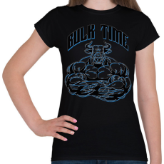 PRINTFASHION Bulk time - Női póló - Fekete
