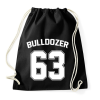 PRINTFASHION Bulldozer 63 - Sportzsák, Tornazsák - Fekete