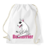 PRINTFASHION Bullterrier - Sportzsák, Tornazsák - Fehér