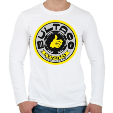PRINTFASHION Bultaco - Férfi hosszú ujjú póló - Fehér férfi póló