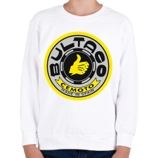 PRINTFASHION Bultaco - Gyerek pulóver - Fehér gyerek póló