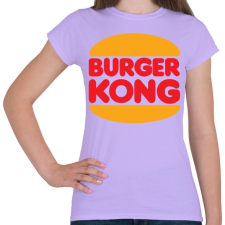 PRINTFASHION Burger kong - Női póló - Viola női póló