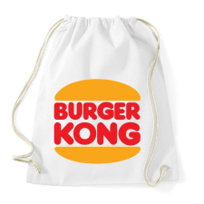 PRINTFASHION Burger kong - Sportzsák, Tornazsák - Fehér tornazsák
