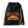 PRINTFASHION Burger - Sportzsák, Tornazsák - Fekete