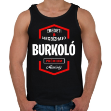 PRINTFASHION Burkoló prémium minőség - Férfi atléta - Fekete