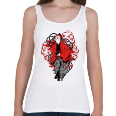 PRINTFASHION Bushido szamuráj - Női atléta - Fehér