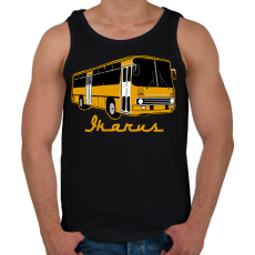 PRINTFASHION busz - Férfi atléta - Fekete