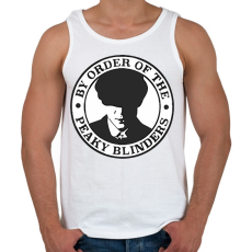 PRINTFASHION By order - Férfi atléta - Fehér