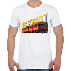 PRINTFASHION BZMOT - Férfi póló - Fehér