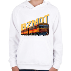 PRINTFASHION BZMOT - Gyerek kapucnis pulóver - Fehér