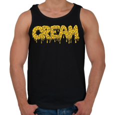 PRINTFASHION C.R.E.A.M. - Férfi atléta - Fekete
