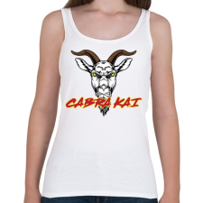 PRINTFASHION Cabra Kai - Női atléta - Fehér női trikó