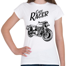 PRINTFASHION cafe racer - Női póló - Fehér