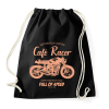 PRINTFASHION café racer - Sportzsák, Tornazsák - Fekete