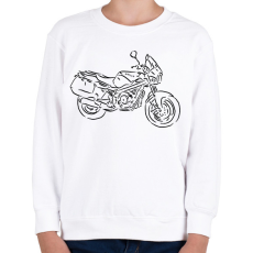 PRINTFASHION cagiva river 600 - Gyerek pulóver - Fehér