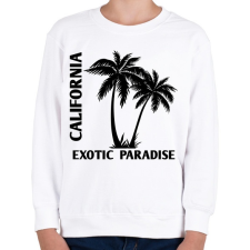 PRINTFASHION California - Gyerek pulóver - Fehér gyerek pulóver, kardigán