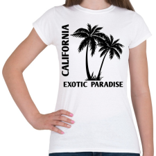 PRINTFASHION California - Női póló - Fehér női póló