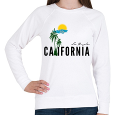 PRINTFASHION california - Női pulóver - Fehér