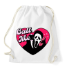 PRINTFASHION call me sikoly - Sportzsák, Tornazsák - Fehér