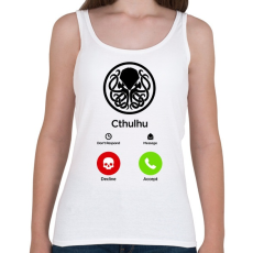 PRINTFASHION Call of Cthulhu - Női atléta - Fehér