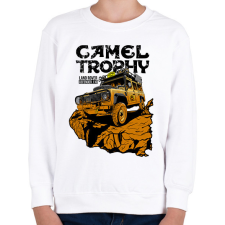 PRINTFASHION Camel Trophy - Gyerek pulóver - Fehér gyerek pulóver, kardigán